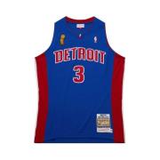 Mitchell & Ness 2003 Pistons Ben Wallace Finals Tröja Blue, Herr