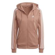 Adidas 3 Ränder Hoodie Beige, Dam