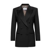 Philipp Plein Stilig Blazer med Unik Design Black, Dam