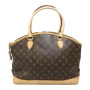 Louis Vuitton Vintage Pre-owned Canvas louis-vuitton-vskor Brown, Dam