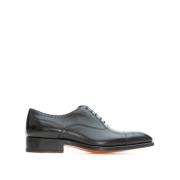 Santoni Klassiska Oxfordskor Black, Herr