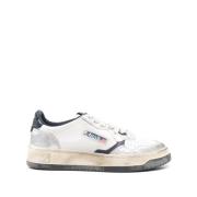 Autry Silver Medalist Low Women Sneakers White, Dam