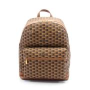 Bally Pre-owned Pre-owned Canvas axelremsvskor Brown, Dam