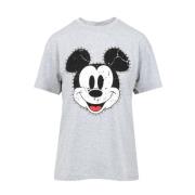 Aniye By Mickey Crew-neck T-shirt Grå Gray, Dam