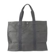 Hermès Vintage Pre-owned Canvas totevskor Gray, Unisex