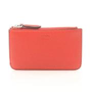 Fendi Vintage Pre-owned Laeder hem-och-kontorstillbehr Red, Dam