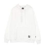 Propaganda Gradient Zip Hoodie Lättvikts Sweatshirt White, Herr