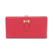 Hermès Vintage Pre-owned Tyg plnbcker Red, Dam