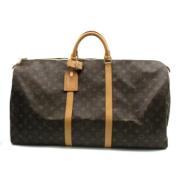 Louis Vuitton Vintage Pre-owned Canvas handvskor Brown, Dam