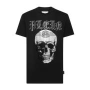 Philipp Plein Stilren T-shirt med Unik Design Black, Herr