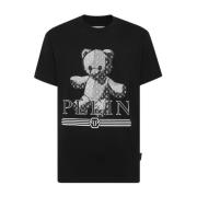 Philipp Plein Grafisk T-shirt Black, Herr