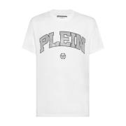 Philipp Plein Stilfull Grafisk T-shirt White, Herr