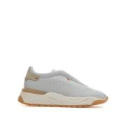 Santoni Stiliga Sneakers för Modern Look White, Dam