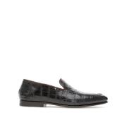 Santoni Stilrena Loafers Black, Herr