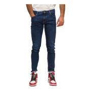 Emporio Armani Blå Slim Fit Jeans Blue, Herr