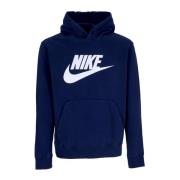 Nike Midnight Club Hoodie Pullover Sweatshirt Blue, Herr