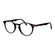 Tom Ford Stiliga Optiska Glasögon Ft5557-B Black, Unisex