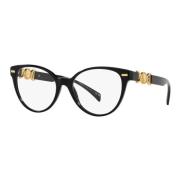 Versace Stiliga Glasögon i Gb Färg Black, Unisex