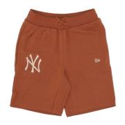 New Era Yankees Earth Brown Tracksuit Shorts Brown, Herr