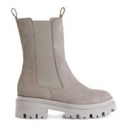 Tamaris Grå Chelsea Boots Trendigt Design Bekväma Gray, Dam