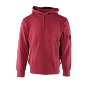 C.P. Company Diagonal Raised Fleece Sweater Röd Red, Herr