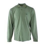 C.p. Company Grön Polo Skjorta Regular Fit Green, Herr