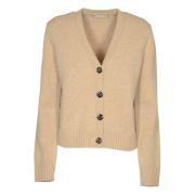 Tory Burch Ull Cardigan Tröjor Beige, Dam