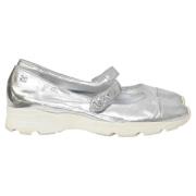 Chanel Vintage Pre-owned Laeder sneakers Gray, Dam