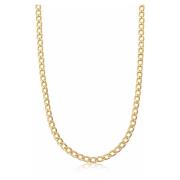 Nialaya Mens Gold Cuban Link Chain in 6mm Yellow, Herr