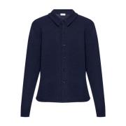 Dries Van Noten Marin Skjorta 02940 Mullins 9705 Blue, Herr