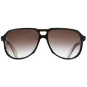 Cutler And Gross Stiliga UV-skydd solglasögon Black, Unisex