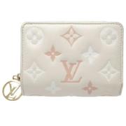 Louis Vuitton Vintage Pre-owned Laeder plnbcker Beige, Dam