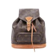 Louis Vuitton Vintage Pre-owned Laeder ryggsckar Brown, Dam