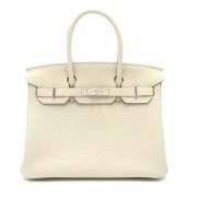 Hermès Vintage Pre-owned Laeder handvskor Gray, Dam