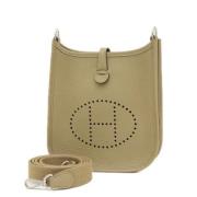 Hermès Vintage Pre-owned Laeder axelremsvskor Beige, Dam