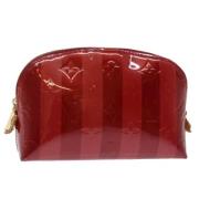 Louis Vuitton Vintage Pre-owned Laeder kuvertvskor Red, Dam