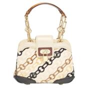 Louis Vuitton Vintage Pre-owned Laeder handvskor Beige, Dam