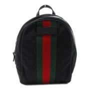 Gucci Vintage Pre-owned Nylon gucci-vskor Black, Dam