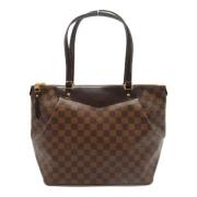 Louis Vuitton Vintage Pre-owned Canvas louis-vuitton-vskor Brown, Dam