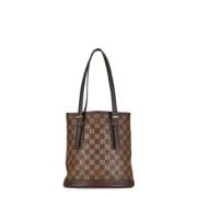 Louis Vuitton Vintage Pre-owned Canvas louis-vuitton-vskor Brown, Dam