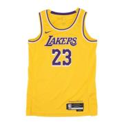 Nike Basketball Tank Top Icon Edition Yellow, Herr