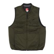 Nike Tech Fleece Utility Vest Cargo Green, Herr