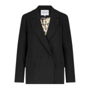 Fabienne Chapot Benji Blazer med Hjärtknappar Black, Dam