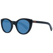 Ermenegildo Zegna Black Unisex Sunglasses Black, Unisex