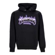 Thrasher Airbrush Hoodie Svart/Lila Black, Herr