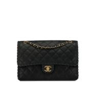 Chanel Vintage Pre-owned Mocka chanel-vskor Black, Dam