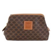 Celine Vintage Pre-owned Plast celine-vskor Brown, Dam