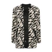 Isabel Marant Étoile Zebra Print Yllekappa Black, Dam