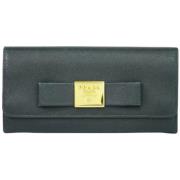 Prada Vintage Pre-owned Laeder plnbcker Black, Dam