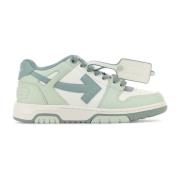 Off White Färgglada Lädersneakers Multicolor, Dam